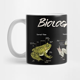 Biology Frog Anatomy Mug